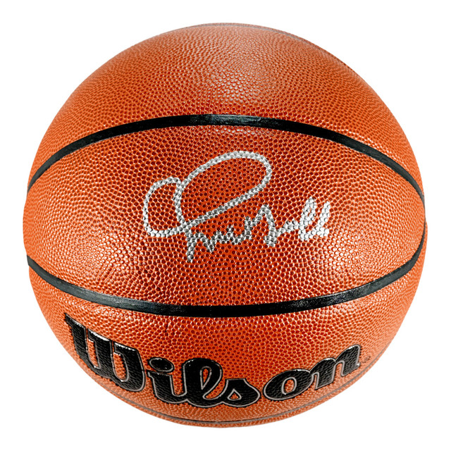 Charles Oakley Signed Wilson Authentic Series Basketball (JSA) -