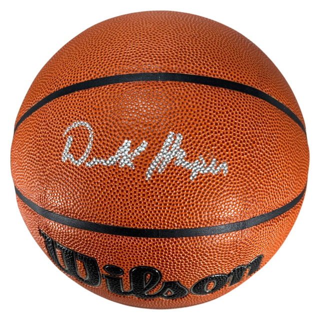 Chris Mullin Signed NBA Wilson Authentic Series Basketball (Beckett) -