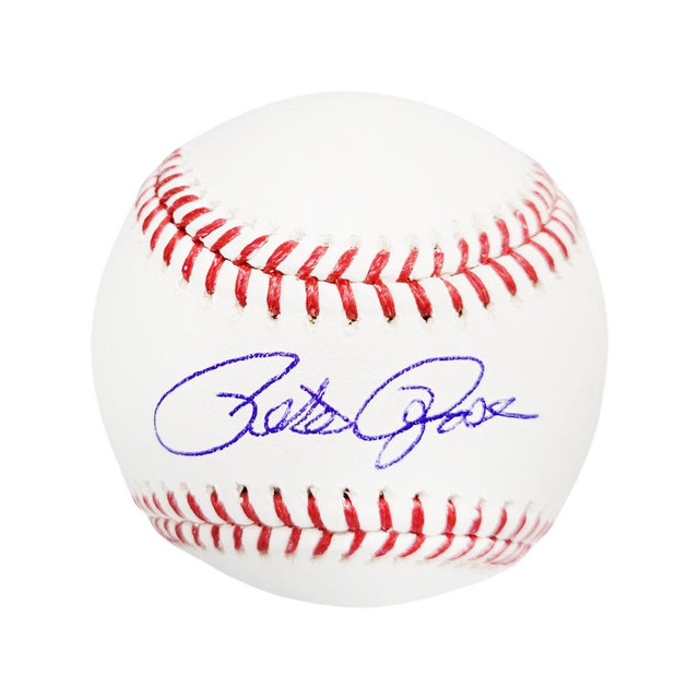 Pete Rose Signed Rawlings Official Major League Baseball (JSA)