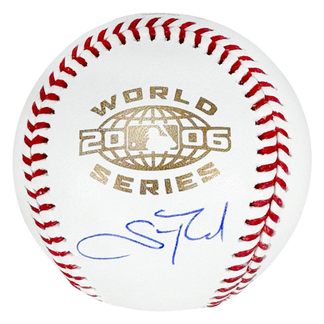 Scott Rolen Signed Rawlings Official MLB 2006 World Series Baseball (Beckett)