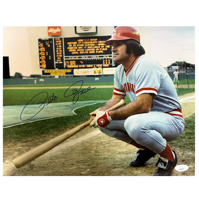 thumbnail image 2 of Pete Rose Cincinnati Reds Signed 8x10 Photo – Reprint, US Made, Baseball Collectible 2 of 6