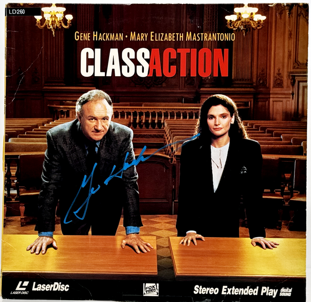 Gene Hackman Signed Memorabilia