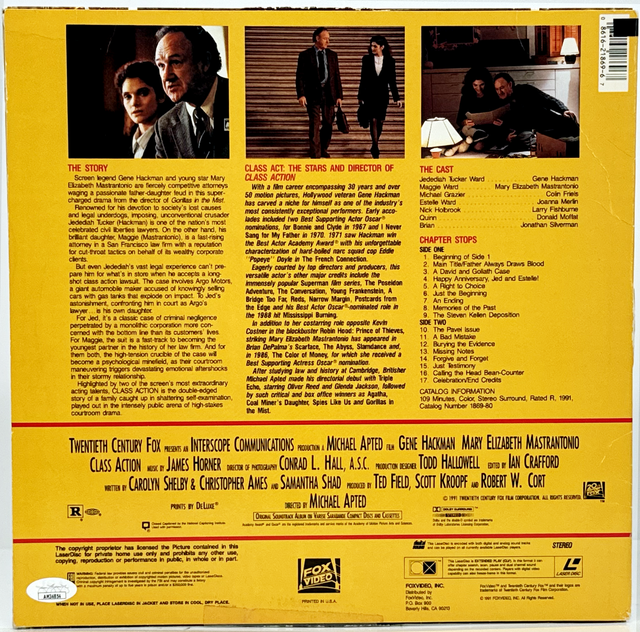 Gene Hackman Signed Memorabilia