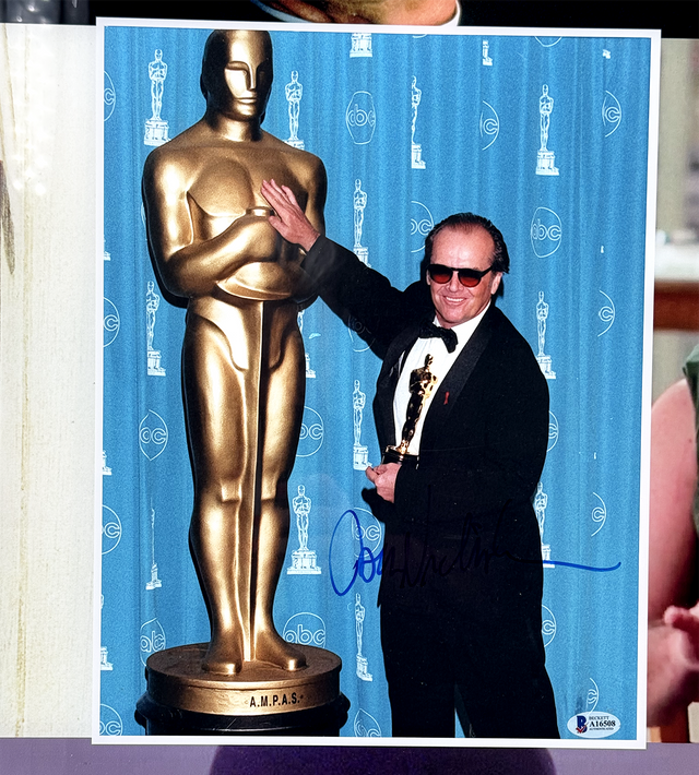 Jack Nicholson Signed Memorabilia