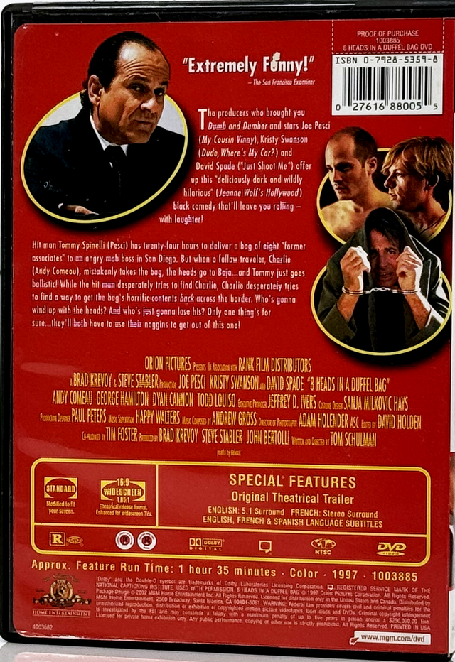 Joe Pesci Signed DVD