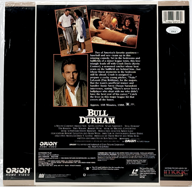 Kevin Costner & Susan Sarandon Signed Memorabilia