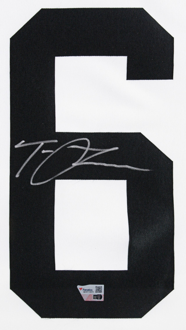 Jaguars Trevor Lawrence Authentic Signed White Nike Limited Jersey