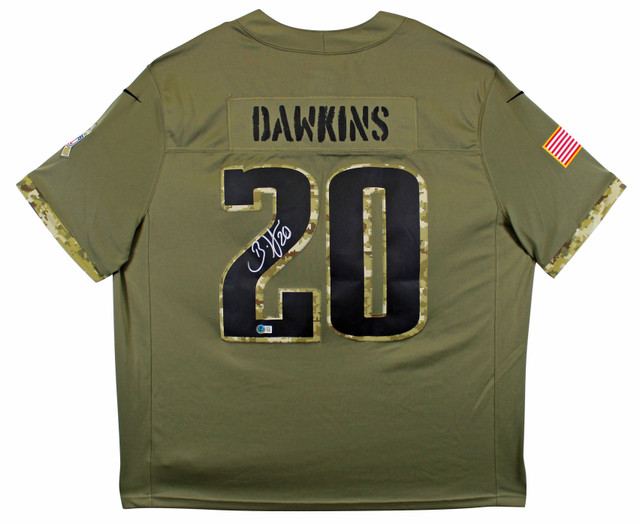 Eagles DeVonta Smith Authentic Signed Kelly Green Nike Game Jersey