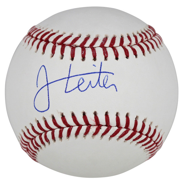Rangers Jack Leiter Authentic Signed Oml Baseball w/ Case MLB & Fanatics Rangers Jack Leiter Authentic Signed Oml Baseball w/ Case MLB & Fanatics