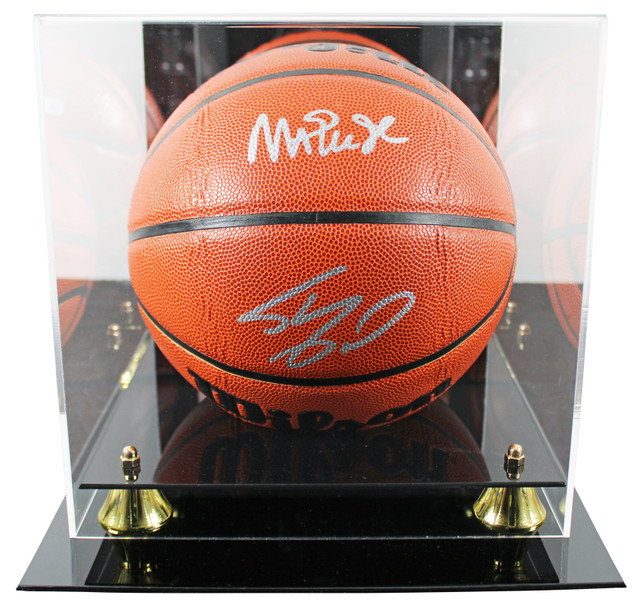 Lakers Shaquille O'Neal Authentic Signed Orange WIlson Basketball