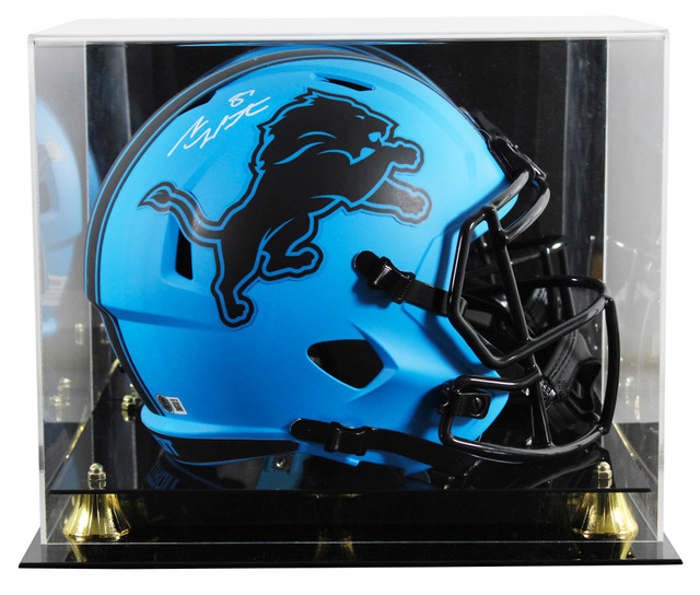 Lions Sam LaPorta Signed Rave Full Size Speed Proline Helmet W