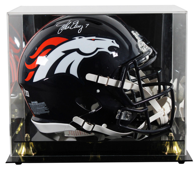 Broncos John Elway Signed Full Size Speed Proline Helmet w/ Case BAS Witnessed Broncos John Elway Signed Full Size Speed Proline Helmet w/ Case BAS Witnessed