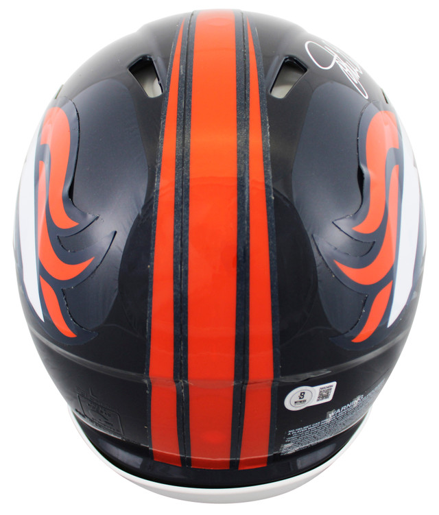 Broncos John Elway Signed Authentic Full Size Speed Proline Helmet BAS Witnessed Broncos John Elway Signed Authentic Full Size Speed Proline Helmet BAS Witnessed