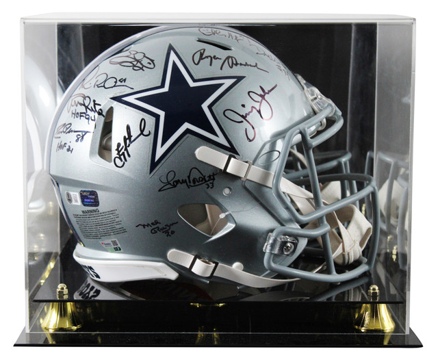Cowboys Micah Parsons Authentic Signed Slate Speed Mini Helmet W