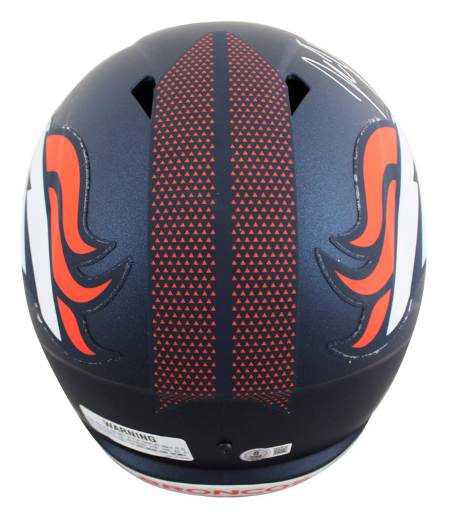 Broncos John Lynch Signed 2024 Full Size Speed Rep Helmet BAS Witnessed Broncos John Lynch Signed 2024 Full Size Speed Rep Helmet BAS Witnessed