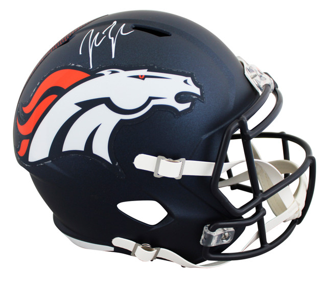 Broncos John Lynch Signed 2024 Full Size Speed Rep Helmet W/ Case BAS Witnessed Broncos John Lynch Signed 2024 Full Size Speed Rep Helmet W/ Case BAS Witnessed