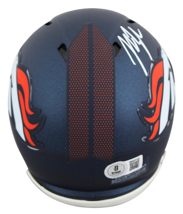 Broncos John Lynch Authentic Signed 2024 Speed Mini Helmet BAS Witnessed Broncos John Lynch Authentic Signed 2024 Speed Mini Helmet BAS Witnessed
