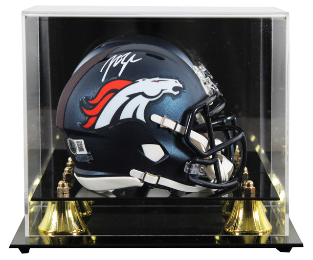 Broncos John Lynch Authentic Signed 2024 Speed Mini Helmet W/ Case BAS Witnessed Broncos John Lynch Authentic Signed 2024 Speed Mini Helmet W/ Case BAS Witnessed