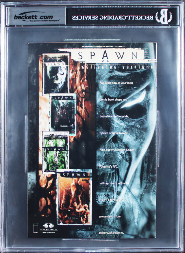 Todd McFarlane Spawn Authentic Signed 1997 Spawn #65 Comic Book BAS Slabbed Todd McFarlane Spawn Authentic Signed 1997 Spawn #65 Comic Book BAS Slabbed