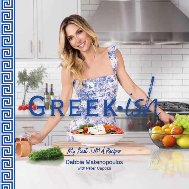 Greekish - Hardcover Cookbook by Debbie Matenopoulos