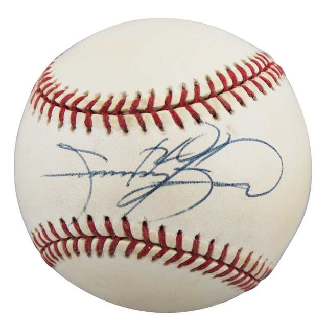 Cubs Sammy Sosa Authentic Signed OML Baseball Autographed BAS #BU64214 Cubs Sammy Sosa Authentic Signed OML Baseball Autographed BAS #BU64214