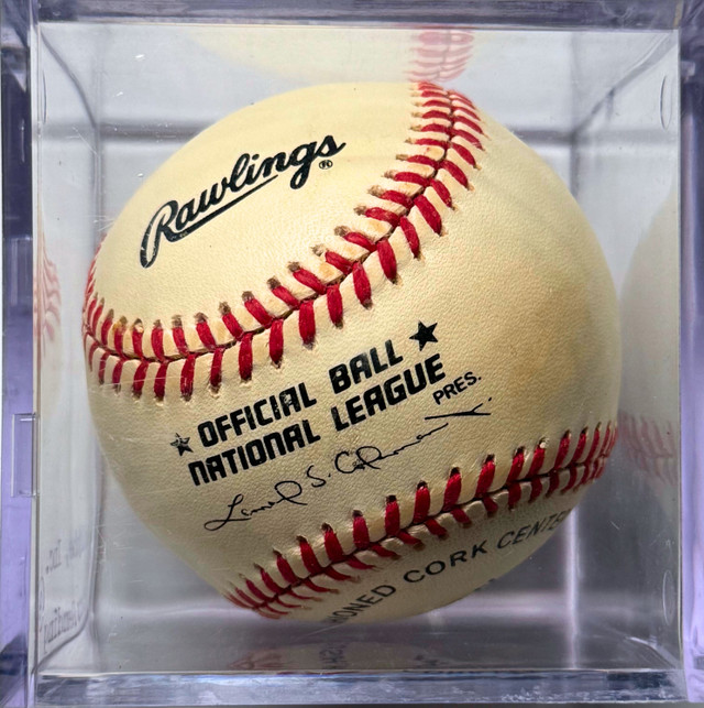 Giants Willie Mays Signed Rawlings National League Baseball Giants Willie Mays Signed Rawlings National League Baseball