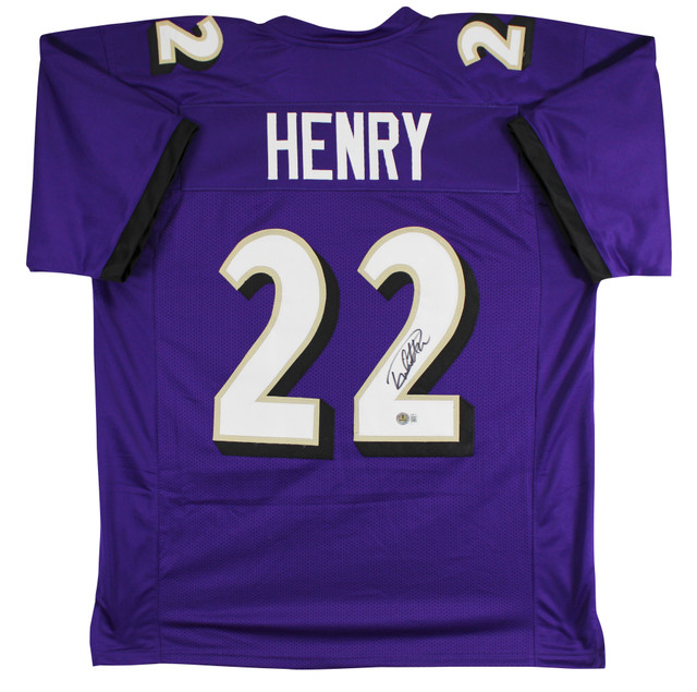 Trent Dilfer Authentic Signed Purple Pro Style Jersey Autographed