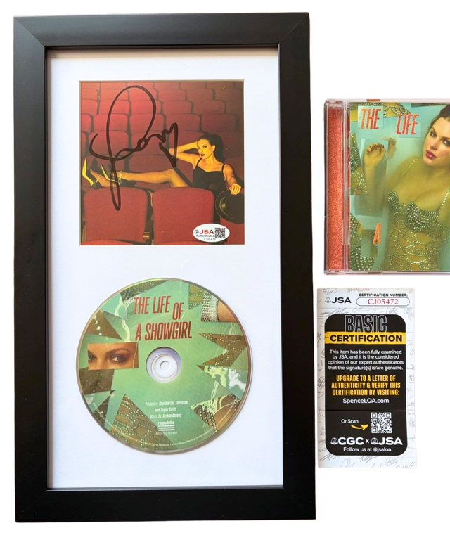 Jay-Z Signed CD – Matted & Framed Hip-Hop Collectible | JSA