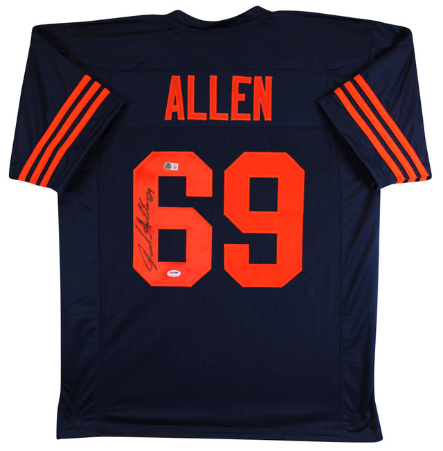 Colston Loveland Authentic Signed Orange Procut Style Jersey BAS
