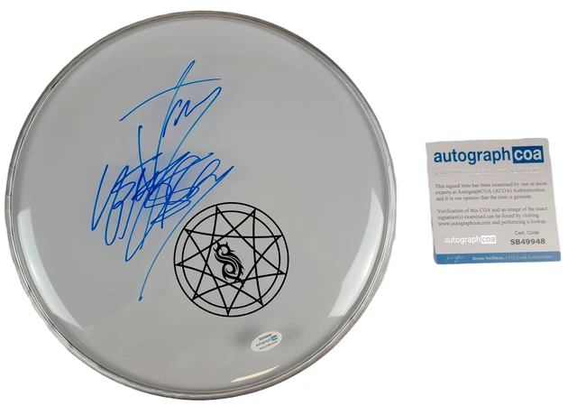 Wu Tang Signed Custom Framed Drum Head Drumhead Display ACOA -