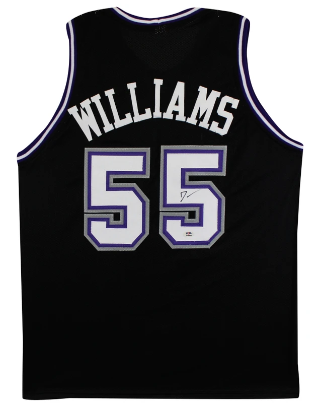 Jason Williams Authentic Signed Black Pro Style Jersey Autographed