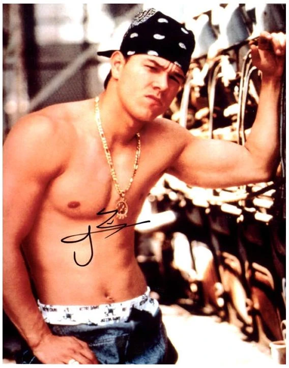 Mark Wahlberg Video Proof Abs Rap Signed Autographed 8x10 Photo RD -