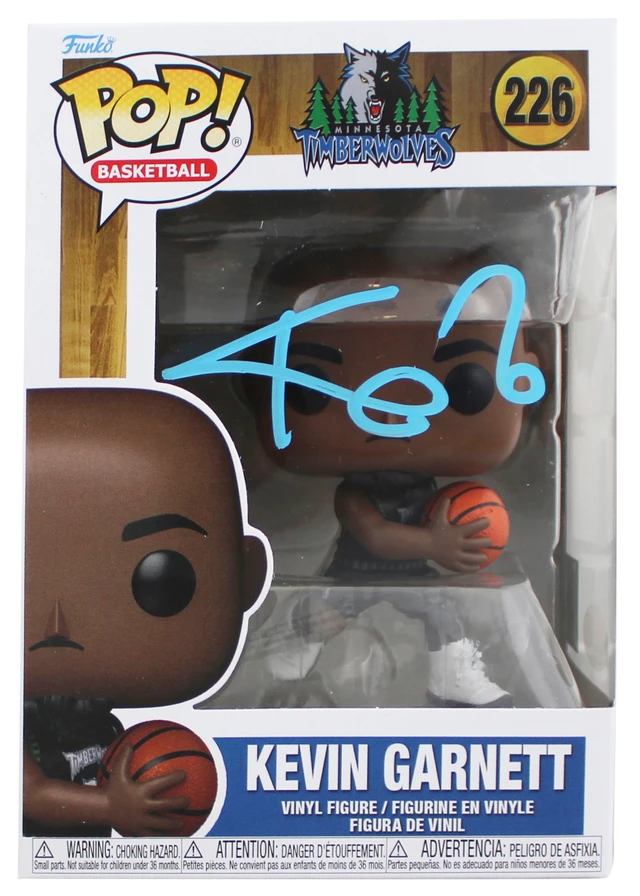 Magic Johnson Los Angeles Lakers Signed Funko POP! Vinyl Figure