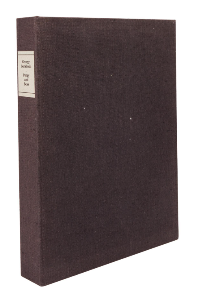 Harold Arlen Signed First Edition "Porgy and Bess" (Tony Bennett's Personal Library) Harold Arlen Signed First Edition "Porgy and Bess" (Tony Bennett's Personal Library)