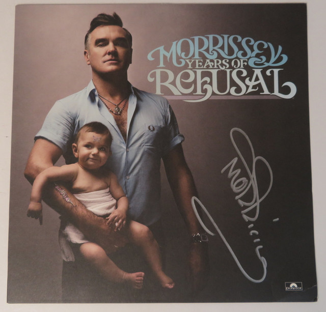 【レコードジャケット写真集2冊】EROS VINYLS，YEYE VINYLS Years Of Refusal - Morrissey (AUTOGRAPHED VINYL)