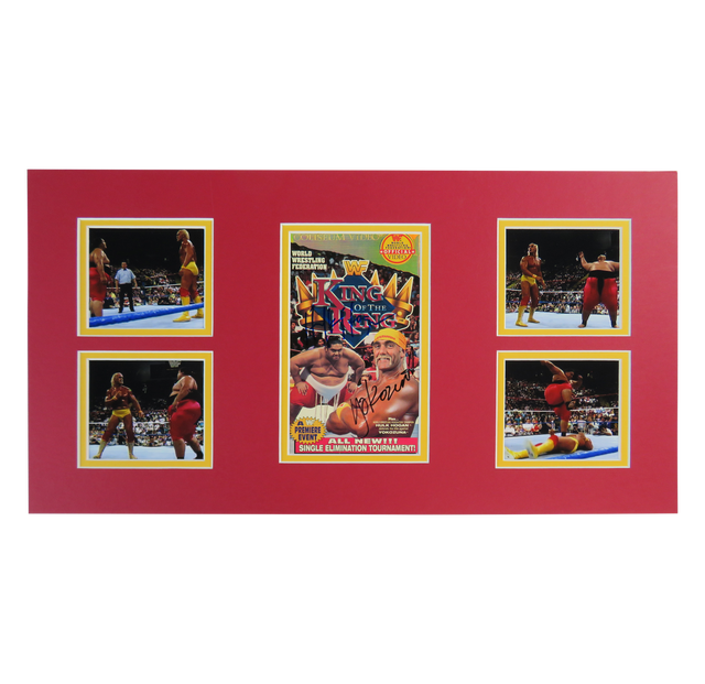 Hi,how are you? / 『バンホーテン』 Hulk Hogan and Yokozuna Signed Matted Display - Hulk Hogan and