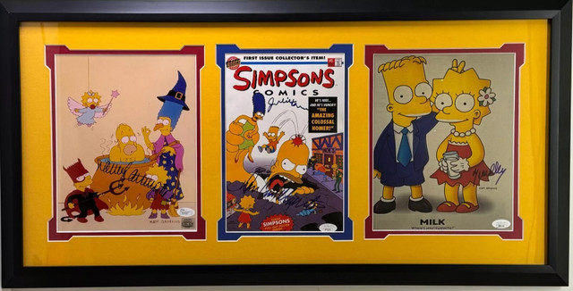 HWC Trading FR A3 The Simpsons Dan Castellaneta Cadeaux Imprimé