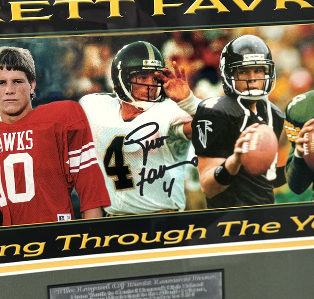 Joe Theismann Signed SB XVII Champs Inscription Washington