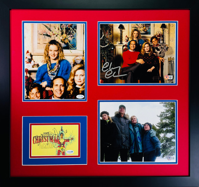 Christmas Vacation Signed Display Christmas Vacation Signed Display