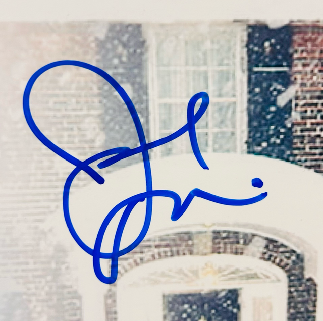 Home Alone Autographed Poster Home Alone Autographed Poster