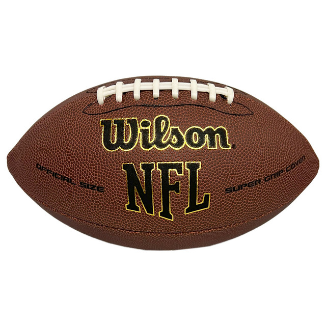 NFL ボール WILSON NFL Ignition Football - Offical Size,Brown, Footballs