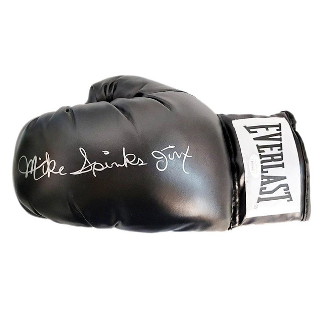 Mike Tyson Signed Everlast Boxing Glove - Mike Tyson (Signed Book)