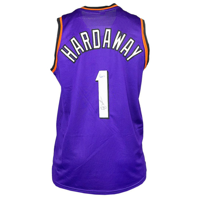 Anfernee Penny Hardaway Signed Orlando White Basketball Jersey