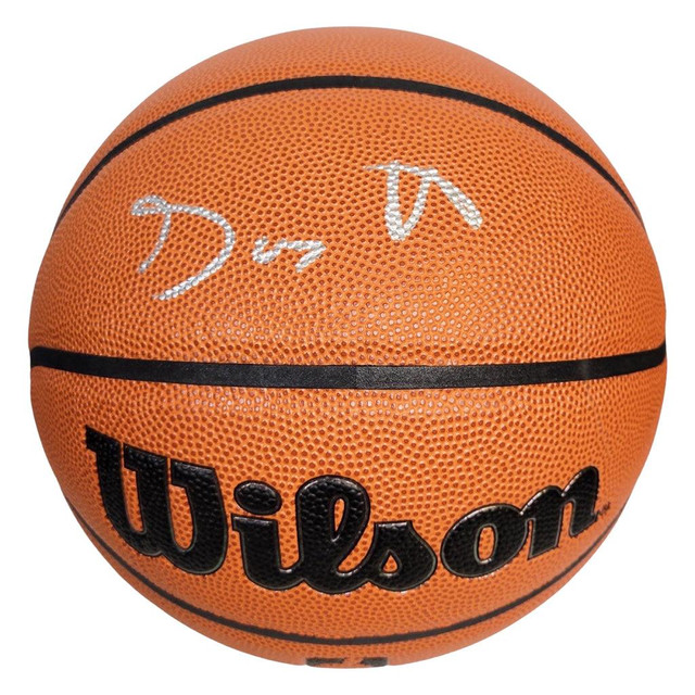 Allen Iverson Signed Wilson NBA Authentic Series Basketball