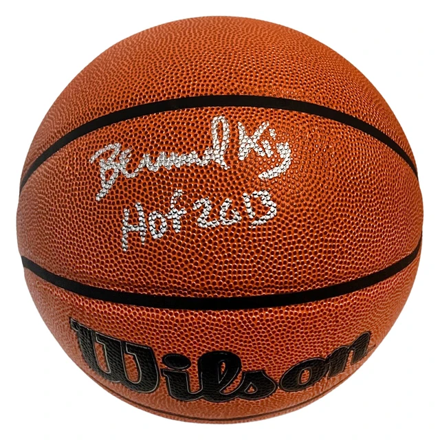 Jazz Karl Malone Authentic Signed Wilson Basketball Autographed
