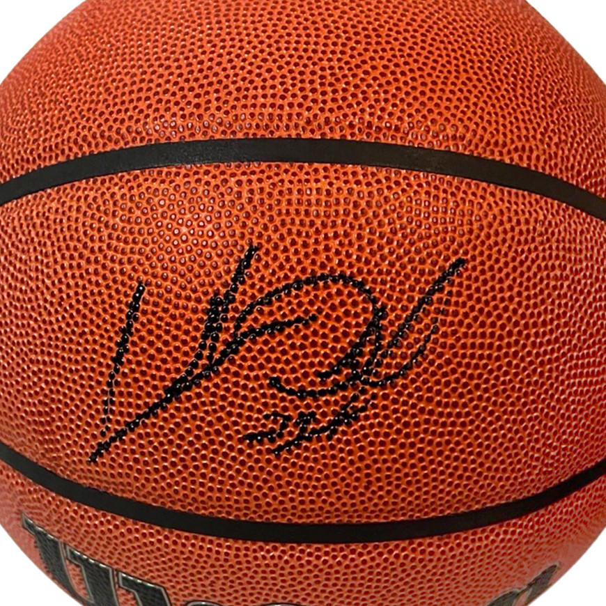 Charles Oakley Signed Wilson Authentic Series Basketball (JSA) -
