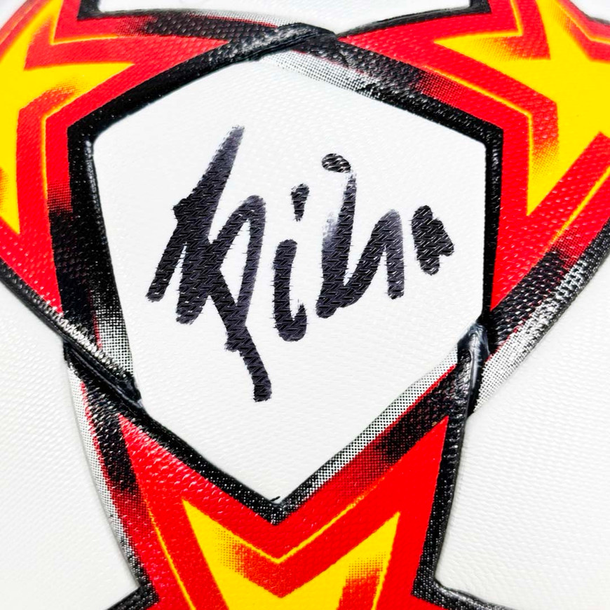 Joao Felix Signed Champions League Red/Yellow Adidas Soccer Ball