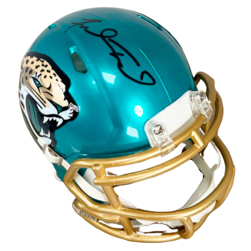 Fred Taylor Signed Jacksonville Jaguars Flash Mini Football Helmet