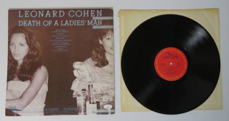 Death Of A Ladies' Man - Leonard Cohen (Signed Vinyl)