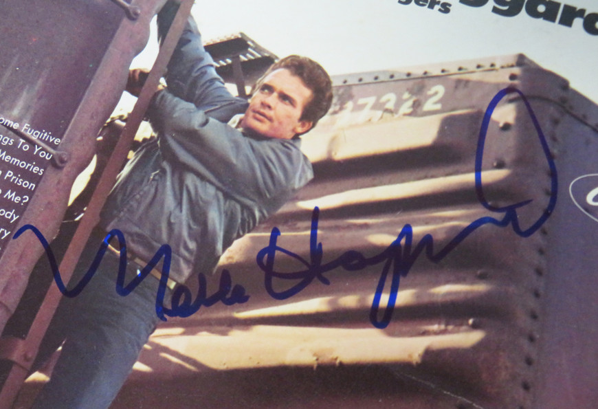 I'm A Lonesome Fugitive - Merle Haggard (Signed Vinyl)